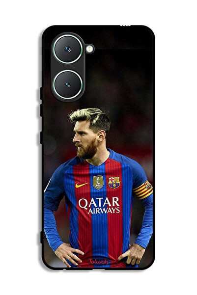 Tolwak غطاء حماية لهاتف Vivo Y03 4G ميسي برشلونة