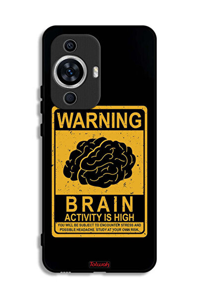 Tolwak غطاء حماية لهاتف هواوي نوفا 11 تحذير: نشاط الدماغ مرتفع