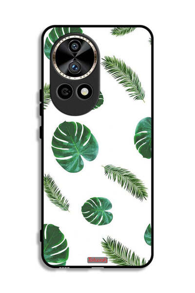 Tolwak غطاء حماية لهاتف هواوي نوفا 12 برو 5G بنقشة ريش فنية