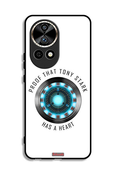 Tolwak غطاء حماية لهاتف هواوي نوفا 12 برو 5G دليل على أن توني ستارك لديه قلب