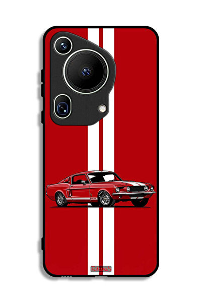 Tolwak غطاء حماية فائق من هواوي بيورا 70 بتصميم سيارة كلاسيكية تجريدية