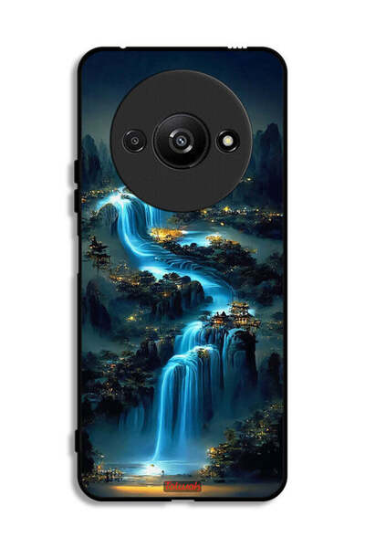 Tolwak Xiaomi Redmi A3 4G Protective Case Cover Waterfall Art
