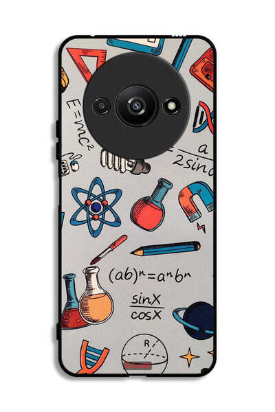 Tolwak Xiaomi Redmi A3 4G Protective Case Cover Science Tags