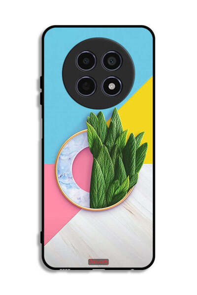 Tolwak غطاء حماية لهاتف Realme 12x 5G بنمط أوراق تجريدية