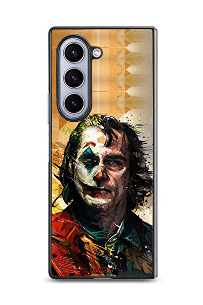 Tolwak غطاء حماية لهاتف Samsung Galaxy Z Fold6 بتصميم رسمة الجوكر