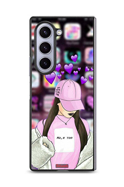 Tolwak غطاء حماية لهاتف Samsung Galaxy Z Fold6 من Anti Social Club