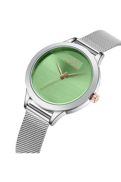 Naviforce Elegant Women's Quartz Watch Stylish Round Dial with Minimalist Design Stainless Steel