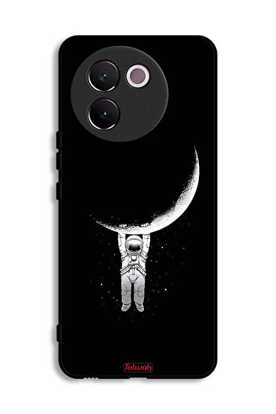 Tolwak غطاء حماية لهاتف Vivo V30e 5G معلق على سطح القمر