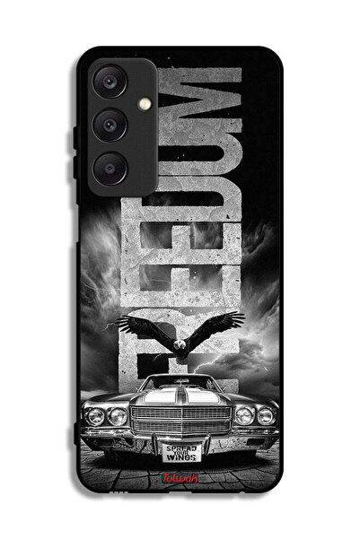 Tolwak Samsung Galaxy A25 5G Protective Case Cover Freedom Art