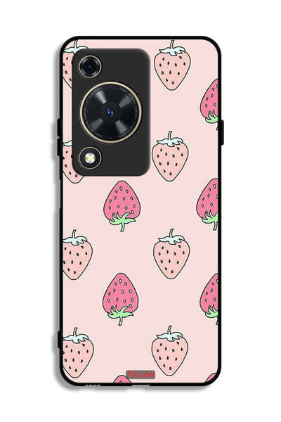 Tolwak غطاء حماية لهاتف هواوي إنجوي 70 - أيقونة الفراولة