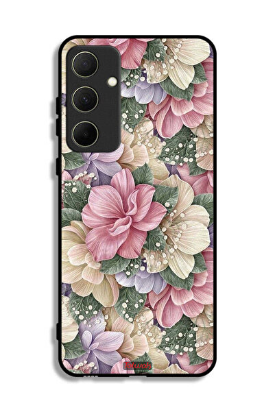 Tolwak Samsung Galaxy A35 5G Protective Case Cover Hd Floral