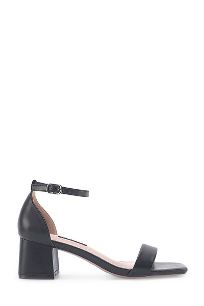 Nine West Pernoy 3Fx Black Women's Heeled Sandals