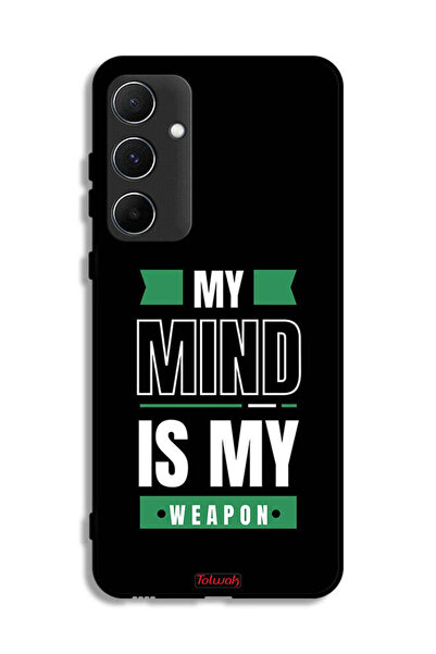 Tolwak غطاء حماية لهاتف سامسونج جالكسي A55 5G بعقلي هو ملكي