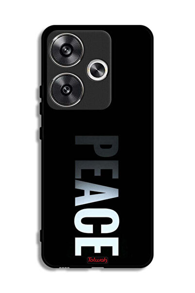 Tolwak Xiaomi Poco F6 5G Protective Case Cover Peace