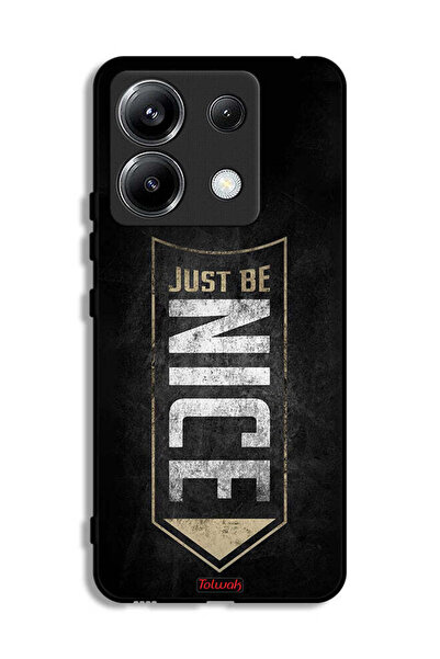 Tolwak غطاء حماية لهاتف شاومي ريدمي نوت 13 برو 5G - كن لطيفًا