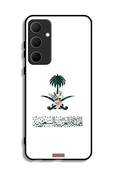 Tolwak غطاء حماية لهاتف سامسونج جالاكسي A35 5G، شعار المملكة العربية السعودية...