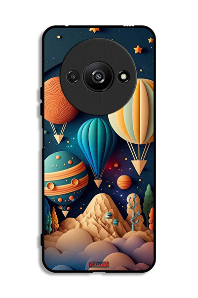 Tolwak Xiaomi Redmi A3 4G Protective Case Cover Perrashut Art