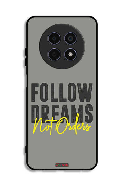 Tolwak غطاء حماية لهاتف Realme 12 5G اتبع الأحلام وليس الأوامر