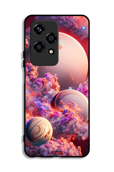 Tolwak غطاء حماية لهاتف Honor 200 Lite 5G بطبعة غيوم وفن تجريدي