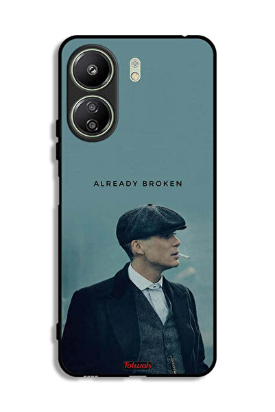 Tolwak غطاء حماية لهاتف Xiaomi Redmi 13C مكسور بالفعل