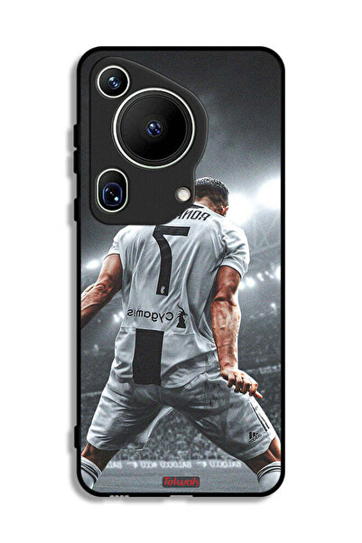 Tolwak غطاء حماية لهاتف هواوي بيورا 70 ألترا بطبعة احتفال كريستيانو رونالدو
