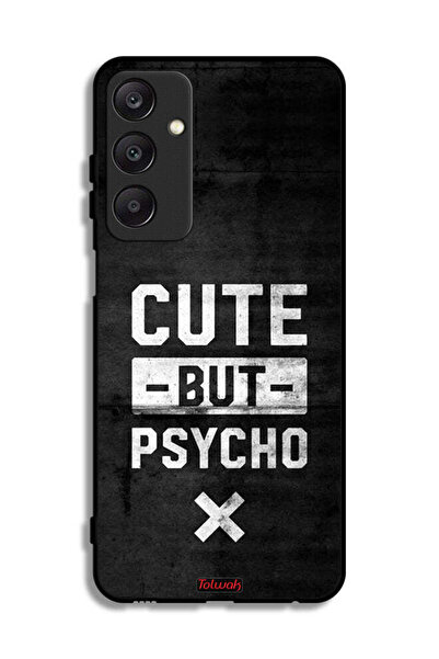 Tolwak Samsung Galaxy A25 5G Protective Case Cover Cute But Psycho