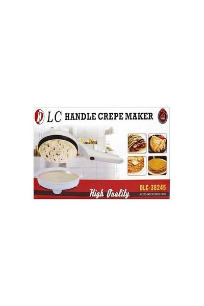DLC Non Stick Crepe Maker 700W - White/Black