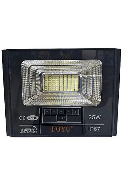 divendi-ro 25W LED spotlight with solar panel and remote control FO-T225