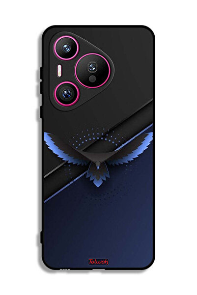Tolwak غطاء حماية هواوي بيورا 70 بتصميم نسر فني تجريدي رقمي
