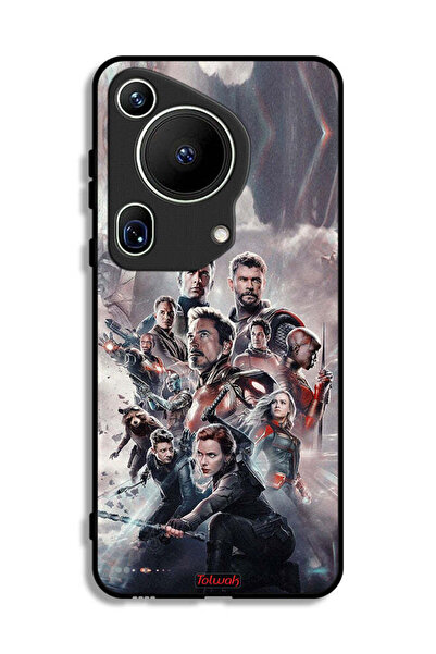 Tolwak غطاء حماية فائق لهاتف هواوي بيورا 70 من أفينجرز