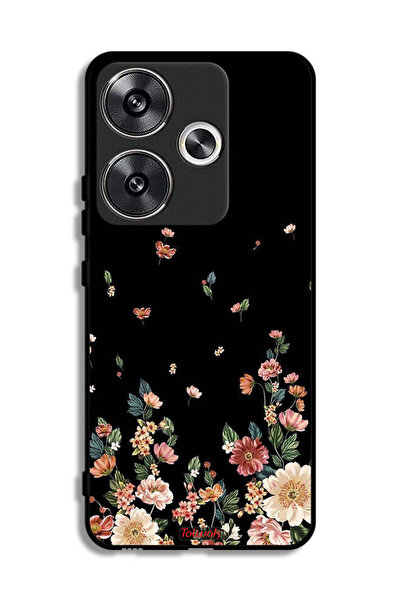 Tolwak Xiaomi Poco F6 5G Protective Case Cover Small Flowers In Bottom