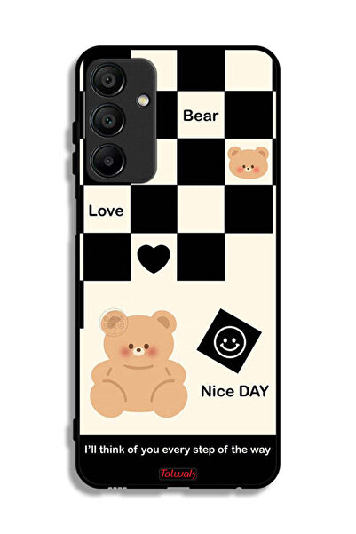 Tolwak غطاء حماية لهاتف سامسونج جالكسي A15 سأفكر فيك في كل خطوة على الطريق