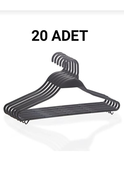 ÖZKAHRA TEKSTİL 20 Adet Çok Amaçlı Askı | Pantolon, Tişört, Gömlek, Ceket İçi...