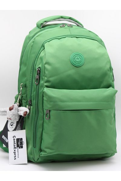 ÇantaExpress Daily School Backpack Water Resistant Unisex School Bag 2500 Green