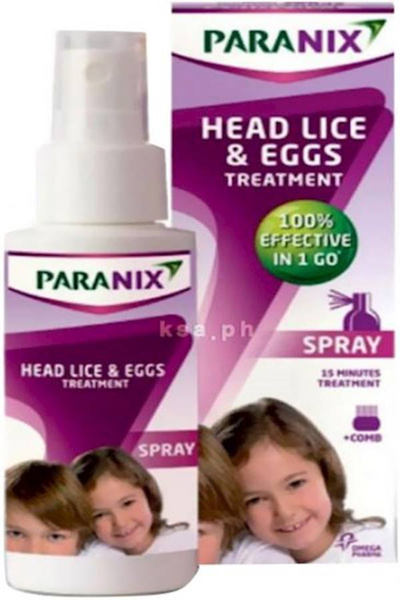 Paranix Head Lice and Eggs Shampoo, 100 Ml