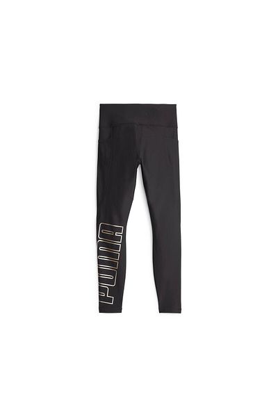 Puma Womens Fit EVERSCULPT High Waist Full-Length Tights Leggings - Black