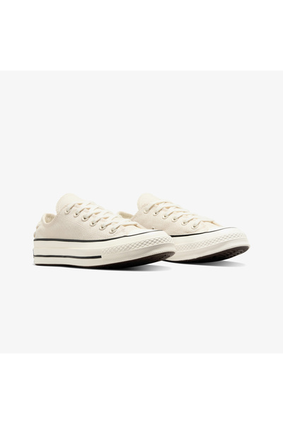 Converse Chuck 70 Crafted Laces Unisex Cream Sneaker
