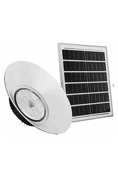 divendi-ro 150W UFO Solar LED Hall Lamp with Solar Panel, saucer type