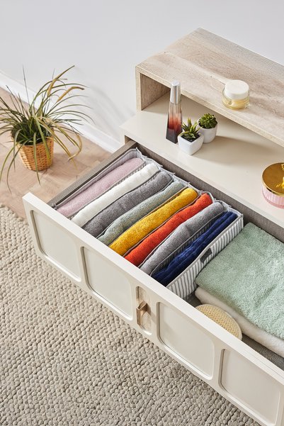Doqu Home 8 Compartment Drawer Organizer Xlarge