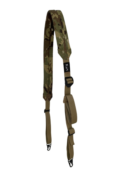 UTX Taktik Çift Nokta Askı Kayışı – Metal Kancalı, Hızlı Ayarlanabilir, Tüm Uyumlu