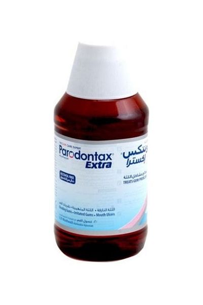 Parodontax Extra Mint Mouthwash Burgendy 300ml