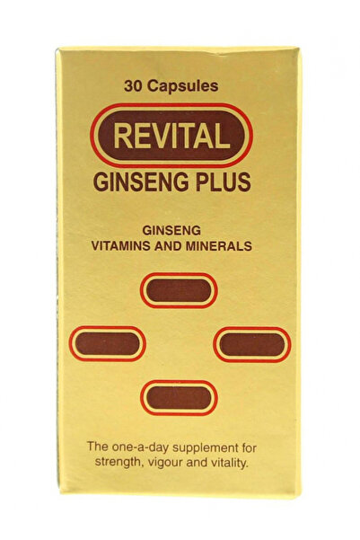 REVİTAL كبسولات الجينسنغ بلس - 30 قطعة