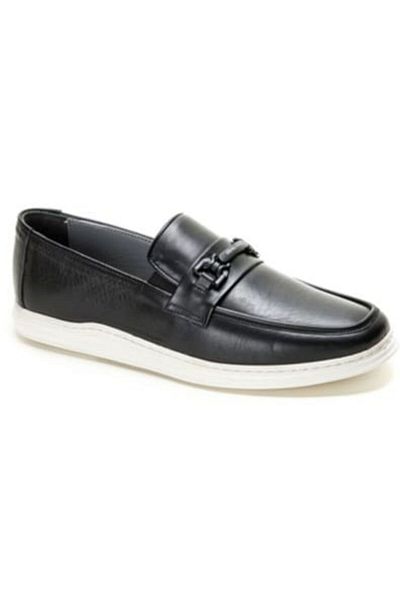 Pierre Cardin 191074 Черни мъжки мокасини, ежедневни кожени обувки