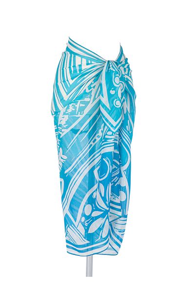 AQUABERRY Sommer Klein Patterned Pareo - Shiny Fabric That Does Not Show Inside - 100X140 cm