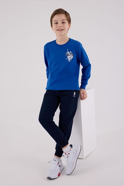 U.S. Polo Assn. Licensed Boys' Bottom Top 2 Piece Tracksuit Set