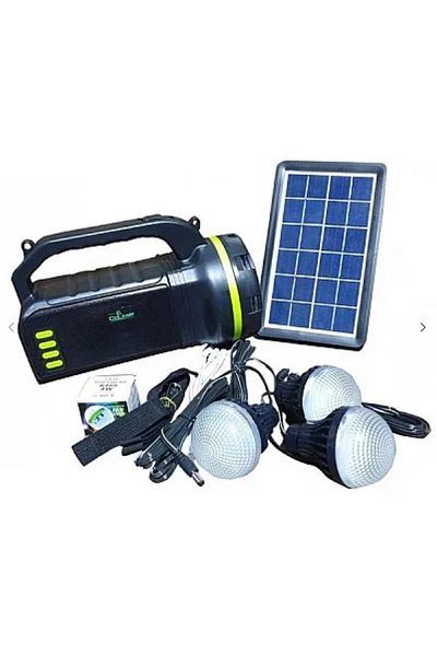 divendi-ro Solar kit CL-18 with radio and flashlight 10W + 3 bulbs