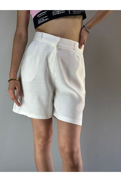 Gönülden Tasarım White Women's Shorts Size S