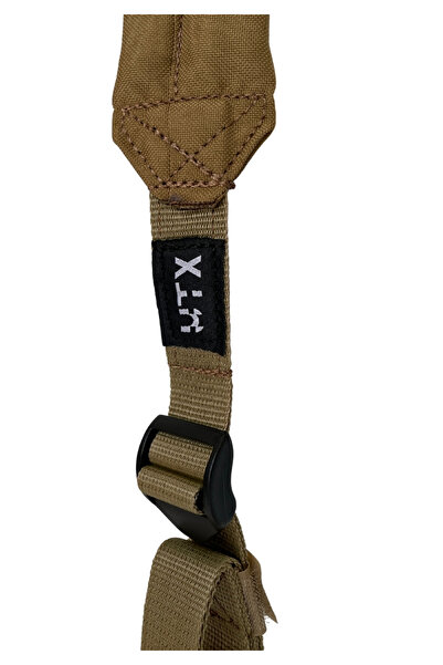 UTX Taktik Çift Nokta Tüfek Askı Kayışı – Metal Kancalı, Hızlı Ayarlanabilir, Tüm Tüfeklerle Uyumlu