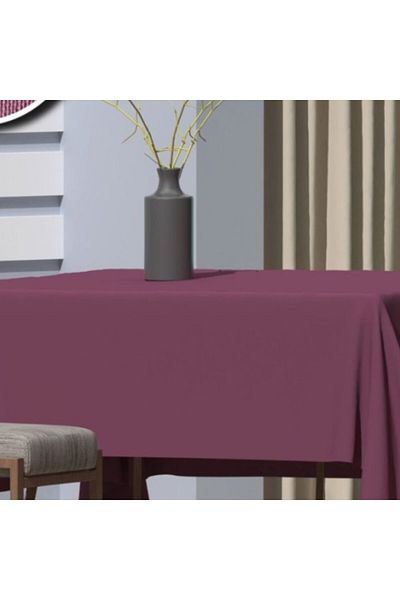 Pucioasa Teflon-coated cotton tablecloth, 140x180cm, purple