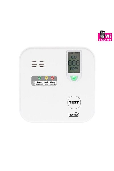 Home4U CO Sensor Tuya WiFi LCD Batteries